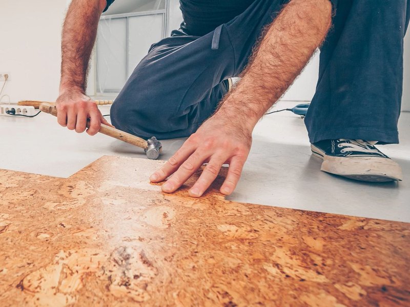 Cork flooring from Carpet Studio & Design Inc. in Los Angeles, CA