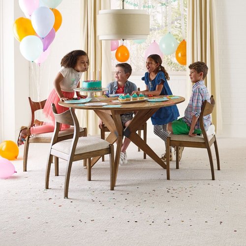 Kids party with balloons from Carpet Studio & Design Inc. in Los Angeles, CA